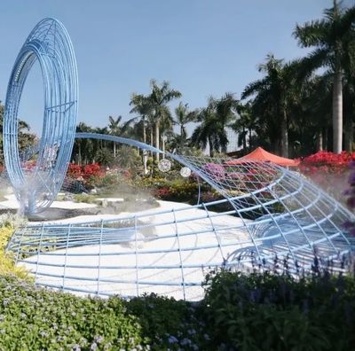 肥宅福利！蓮花山花展人潮堪比春運？VR看展帶你輕松漫步景觀藝術